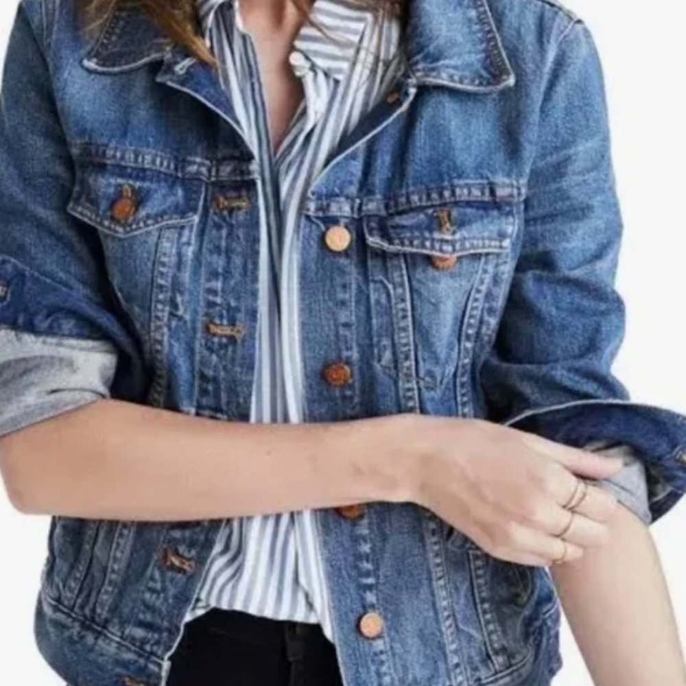 Jcrew JEAN JACKET 100% COTTON XS
